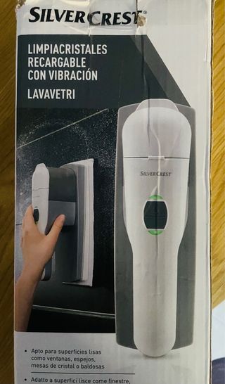Limpia cristales recargable con vibración.