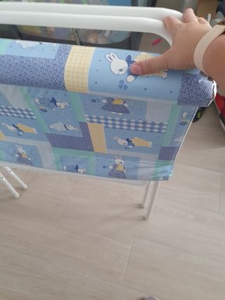 Bañera cambiador bebé con estampado