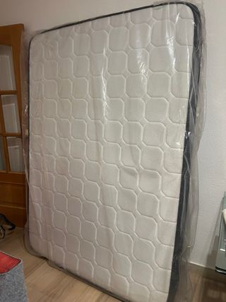 Colchón 135x190 cm + embalaje de plástico