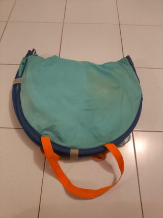 Cuna de viaje plegable con mosquitera