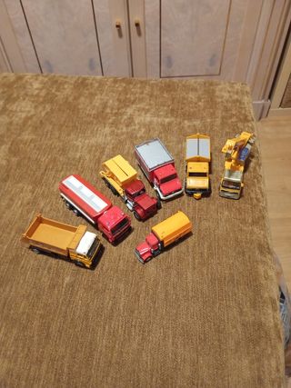 Lote Camiones Juguete Metal