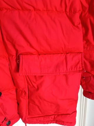 Plumífero auténtico Alemán Múnich,  Talla M Rojo