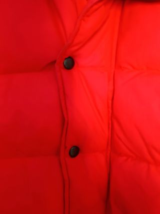 Plumífero auténtico Alemán Múnich,  Talla M Rojo