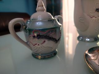 Juego de café porcelana china antiguo