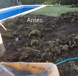 Instalación césped artificial y jardinería