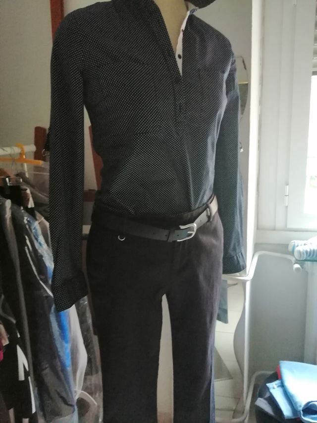 Completo elegante camicetta e pantalone