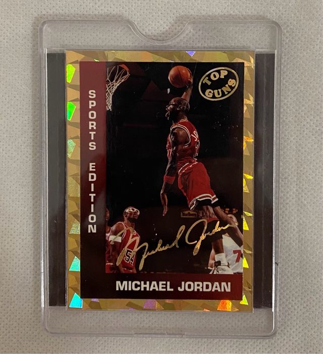Tarjeta Michael Jordan Top Guns Sports Edition