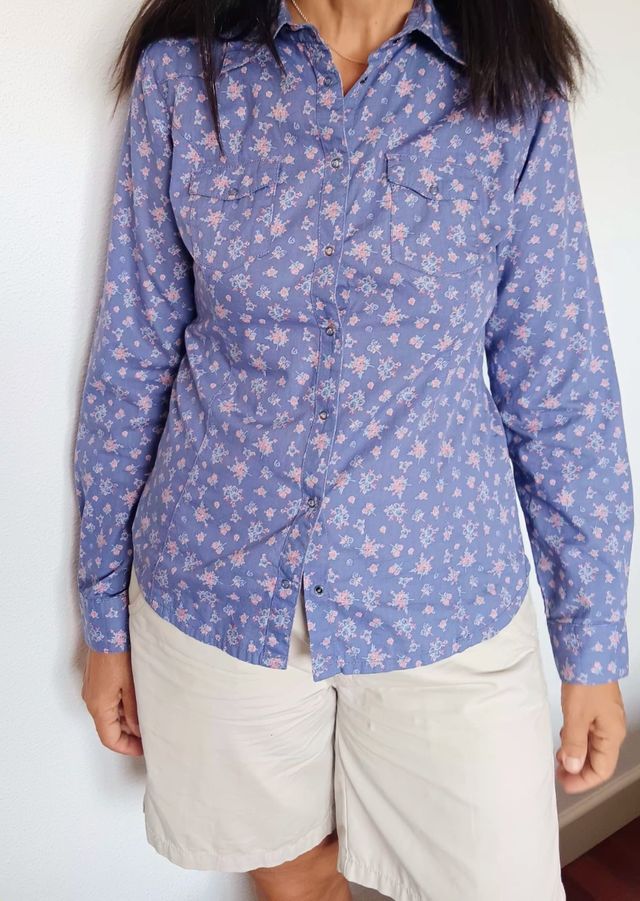 Camisa tipo vaquera talla XXS/XS