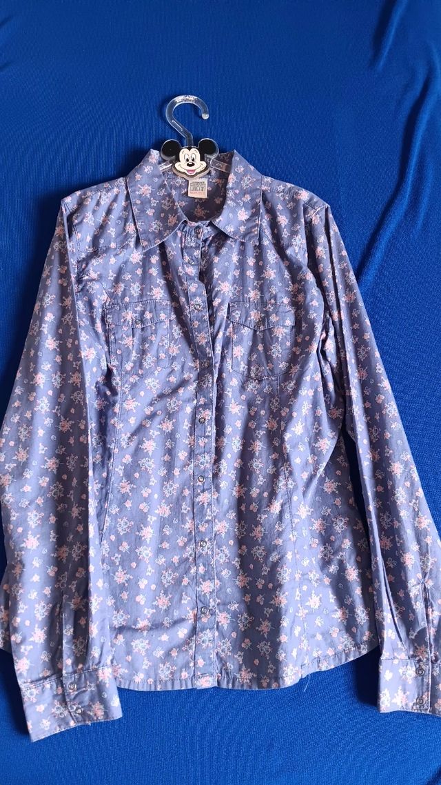 Camisa tipo vaquera talla XXS/XS