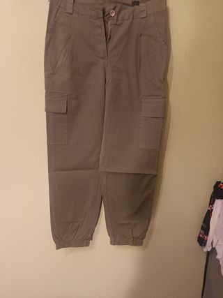 Pantalón cargo verde