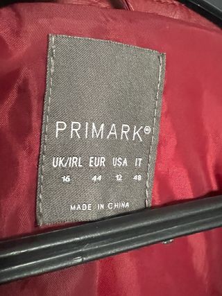 Chaqueta de piel sintetica 