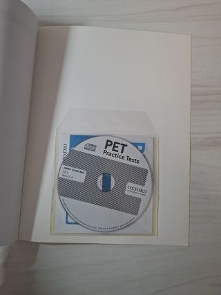 Cuadernillos para estudiar inglés nivel PET (B1)