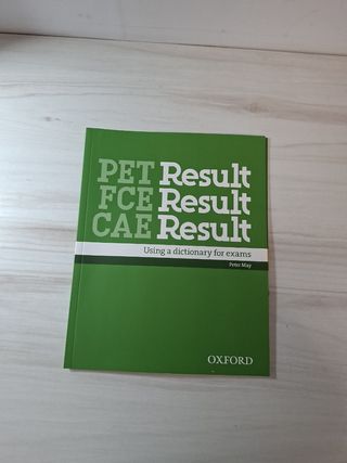 Cuadernillos para estudiar inglés nivel PET (B1)