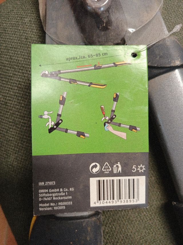 Cortasetos telescópico Florabest