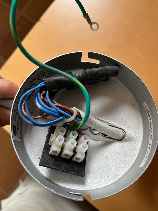 2 lámparas de techo/pared LED focos