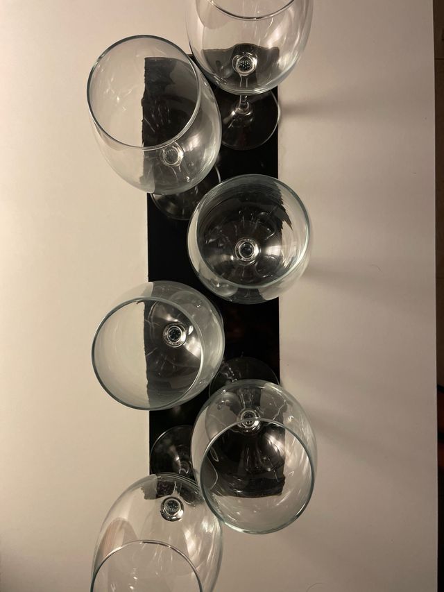 NUEVAS!! 6 Copas de Vino muy elegantes