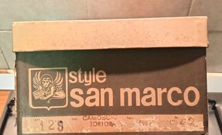 Scarpe uomo camoscio marrone n. 42. NUOVE vintage