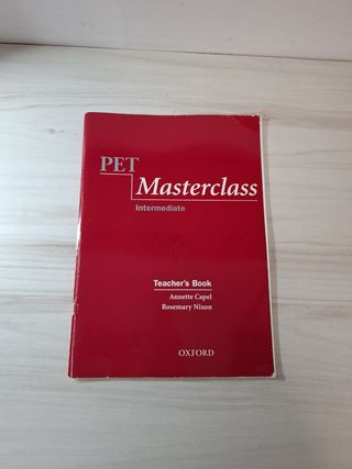 Cuadernillos para estudiar inglés nivel PET (B1)