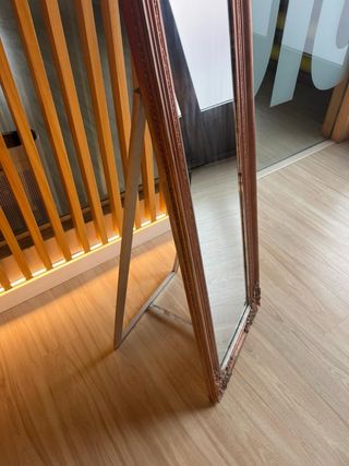 Espejo de pie vestidor cobre