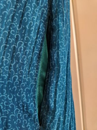 Vestido Highly Preppy Azul y Rojo Talla XS