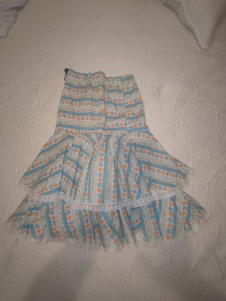 Falda flamenca niña