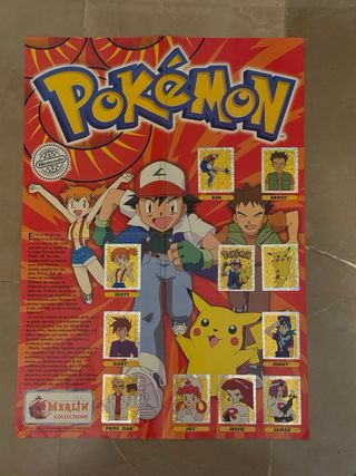 Álbum de Cromos Pokémon Merlin