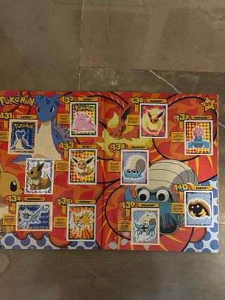 Álbum de Cromos Pokémon Merlin