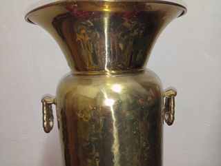 Paragüero Metálico Dorado