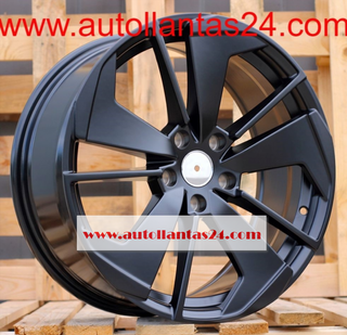 8812 JUEGO DE 4 LLANTAS SKODA BLACK
