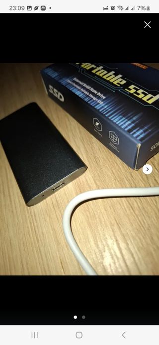 Disco SSD Portátil 4TB USB 3.1