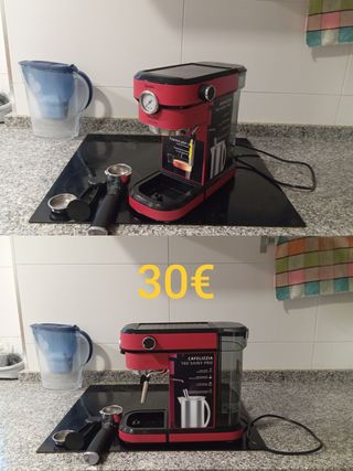 Cafetera roja