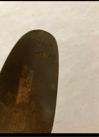 Posacenere indiano in metallo