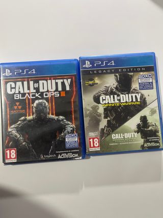 Call of Duty Black Ops III / Infinite Warfare PS4