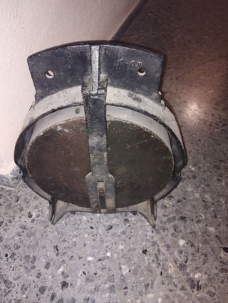 Balanza antigua de la fabrica de azúcar de Motril