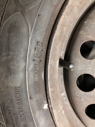 Pareja Llantas 14 con Neumáticos