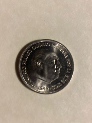 Moneda 5 Pesetas Plata 1949