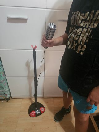 Micrófono infantil extensible