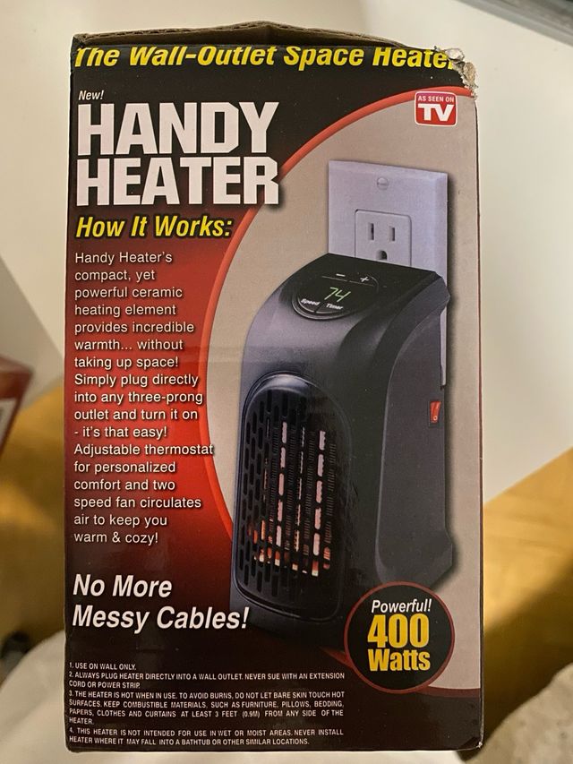 Calefactor Mini Negro