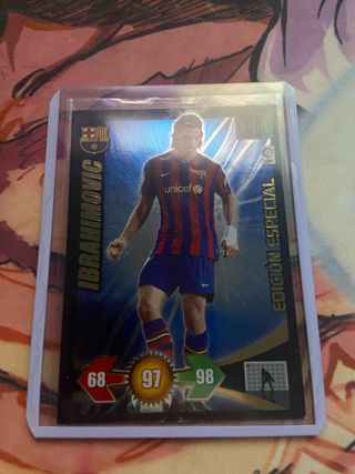 Carta Fútbol Ibrahimovic FC Barcelona