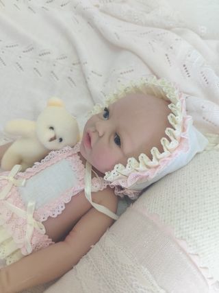 Bebé Reborn Silicona Platino