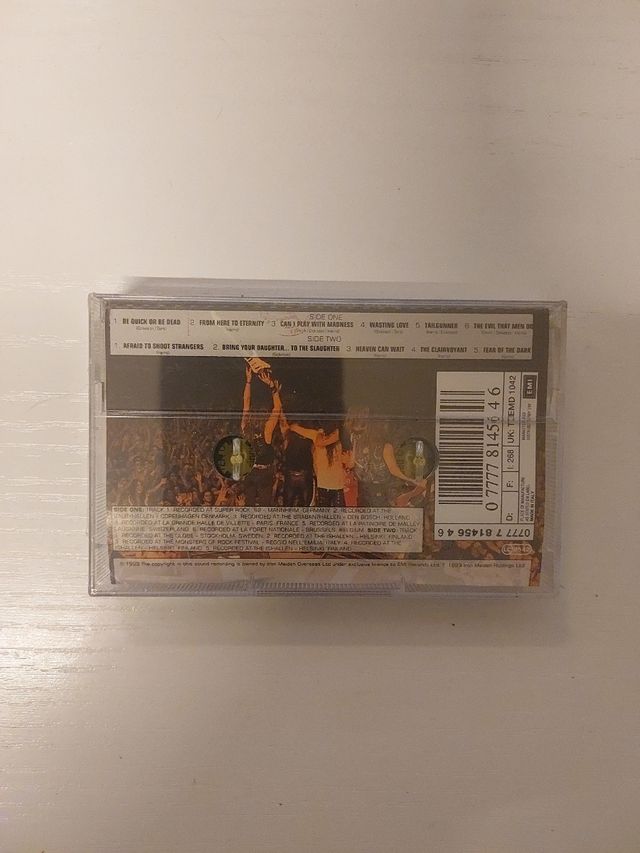 Iron Maiden - A Real Live One (Cassetta sigillata)