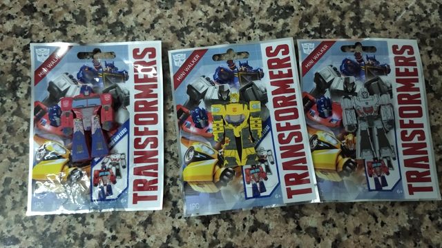 Colección completa Transformers Mini Walker Sobres