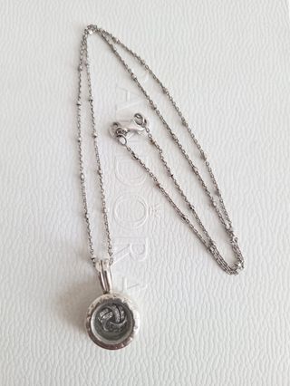 Pandora ORIGINAL - Medallón flotante + mini  charm