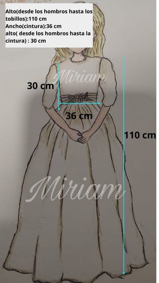 Vestido de Comunión Blanco