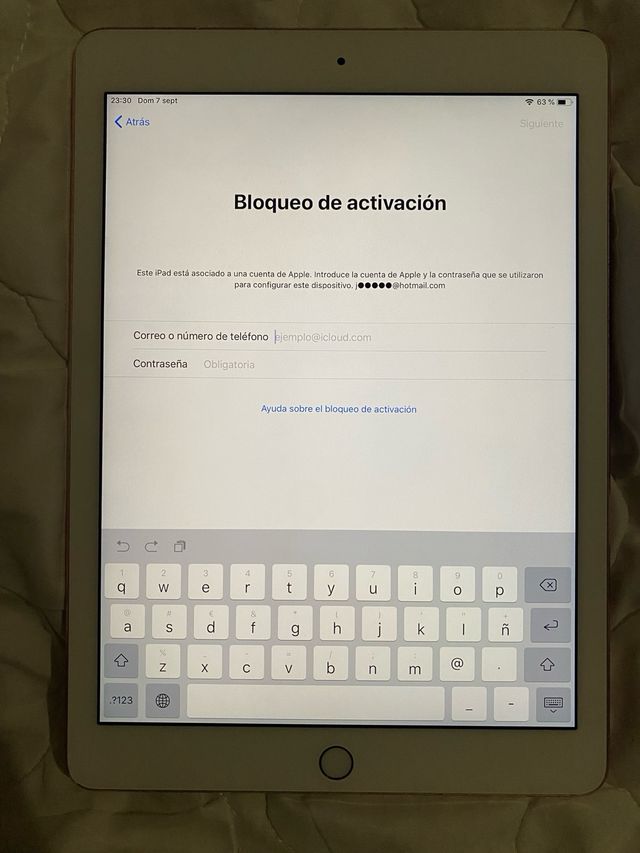 Apple iPad A1674 7.9 Plata..