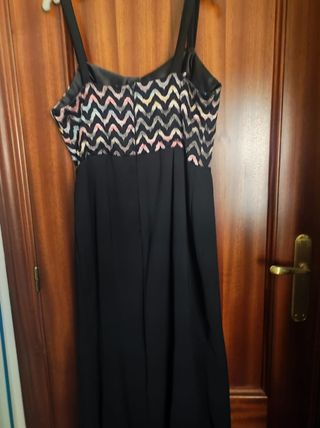 Vestidocon estampado zig zag