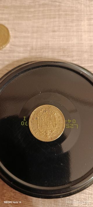 Moneda 1 Peseta 1966 Franco España Coleccionismo