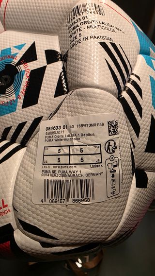 Balón Puma Orbita LaLiga temporada 25-26