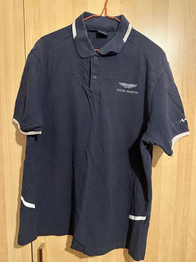 Camiseta Hackett Aston Martin Azul oscuro