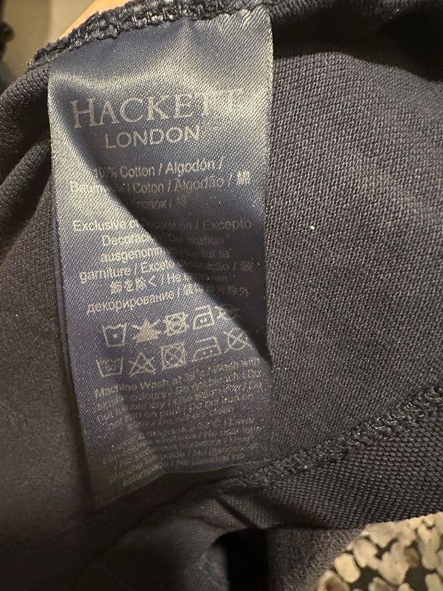 Camiseta Hackett Aston Martin Azul oscuro